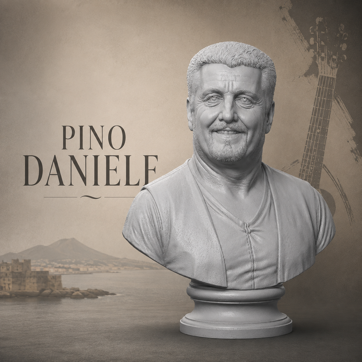 Busto Pino Daniele