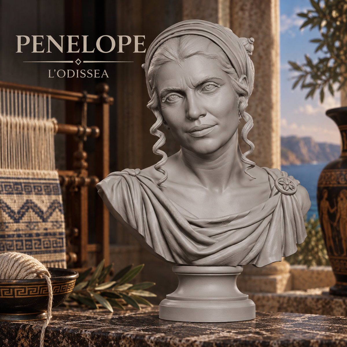 Busto di Penelope – La Regina di Itaca