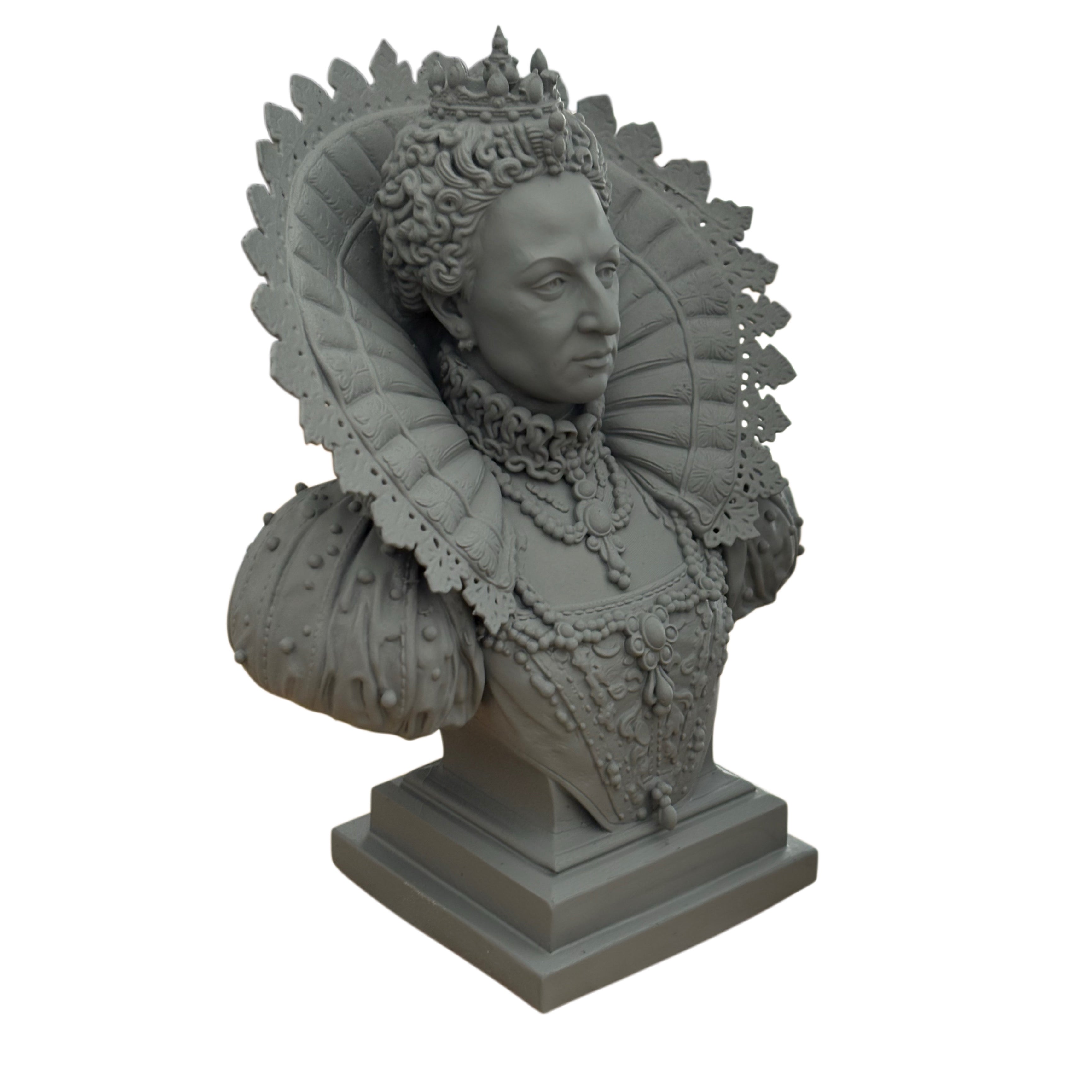 Busto Regina Elisabetta – Alta Definizione in Resina