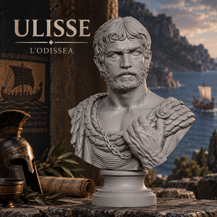 Busto di Ulisse – L'Eroe dell'Odissea