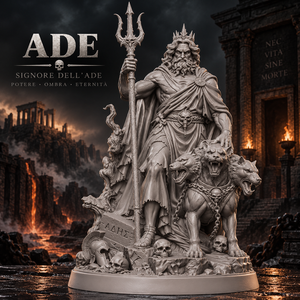 Ade – Signore dell'Oltretomba | Miniatura Mitologica