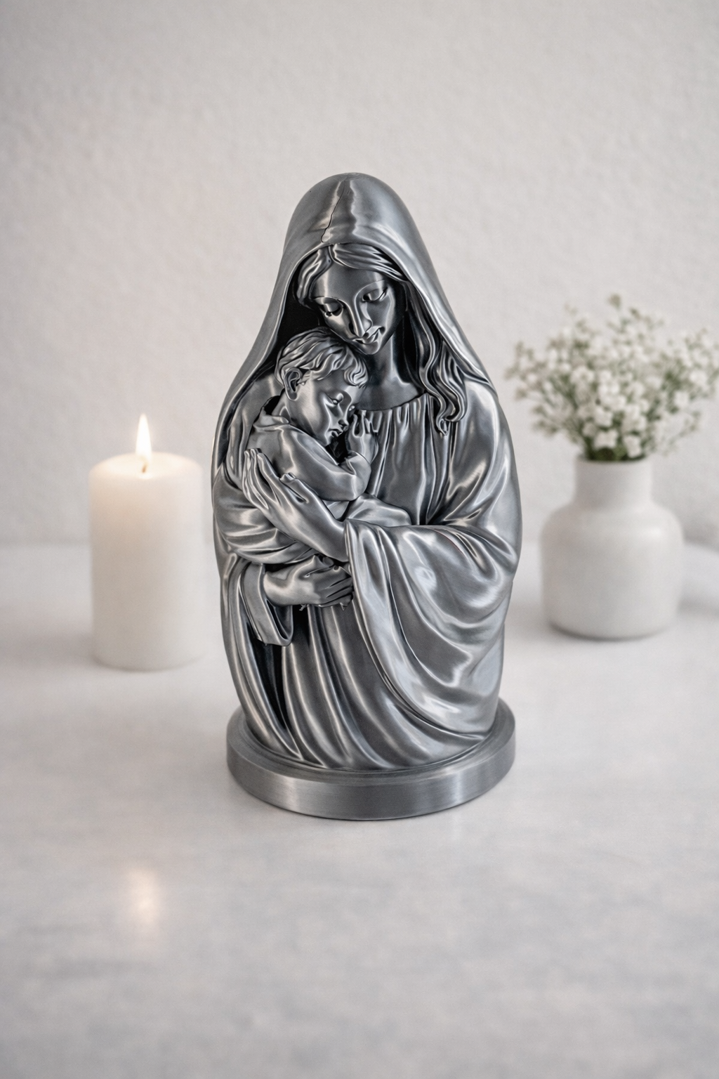 Madonna col Bambino – Statua Arte Sacra