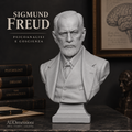 Busto Sigmund Freud – Psicoanalisi e Coscienza