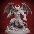Demone Alato dell Abisso – Boss Miniatura Fantasy