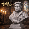 Büste Martin Luther aus Kunstharz – Hochauflösend