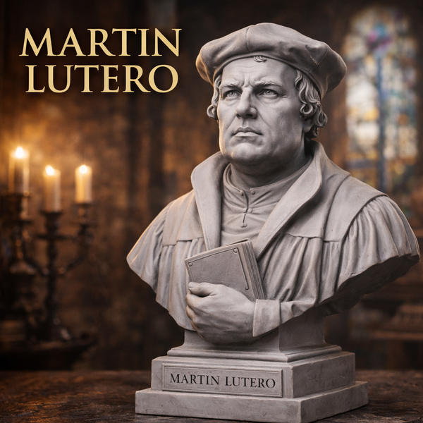Busto Martin Lutero in Resina – Alta Definizione