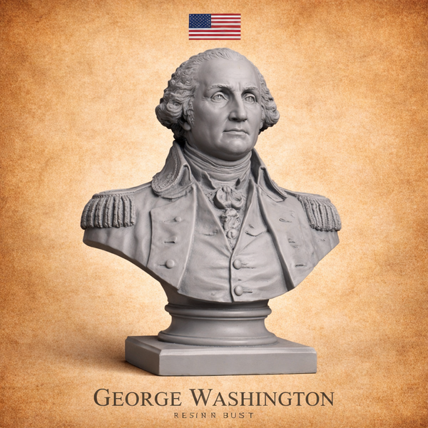 Busto George Washington in Resina – Alta Definizione