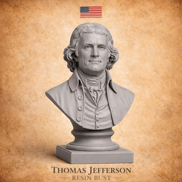 Busto Thomas Jefferson in Resina – Alta Definizione