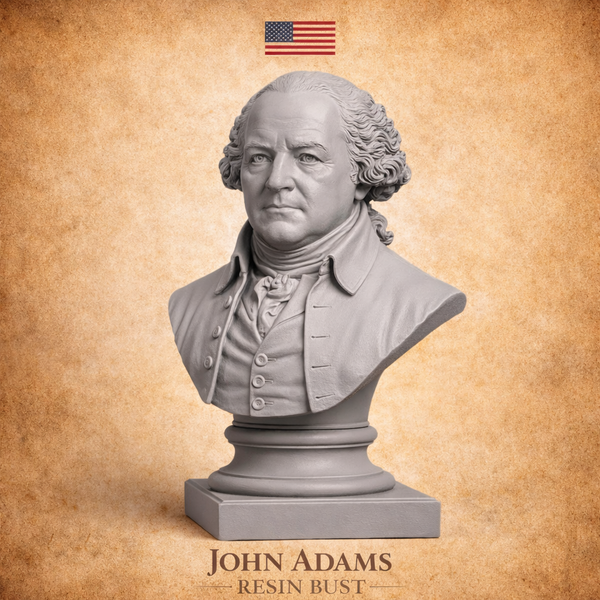 Busto John Adams in Resina – Alta Definizione
