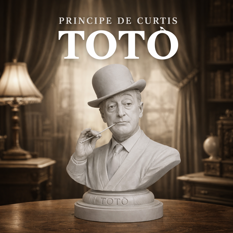 Toto – Busto in Resina o PLA Effetto Marmo