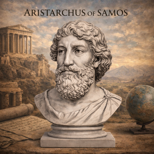 Busto in resina di Aristarco di Samo