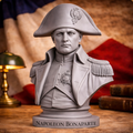 Napoleon-Bonaparte-Büste aus Kunstharz – Hochauflösend