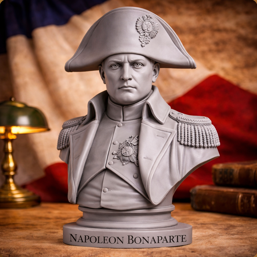 Napoleon Bonaparte Resin Bust – High Definition