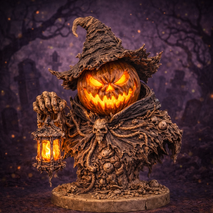 🎃 Jack O’Lantern – Collectible Dark Fantasy Bust