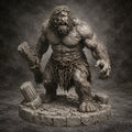 Polyphem der Zyklop – Griechische Mythologie Miniatur aus Harz
