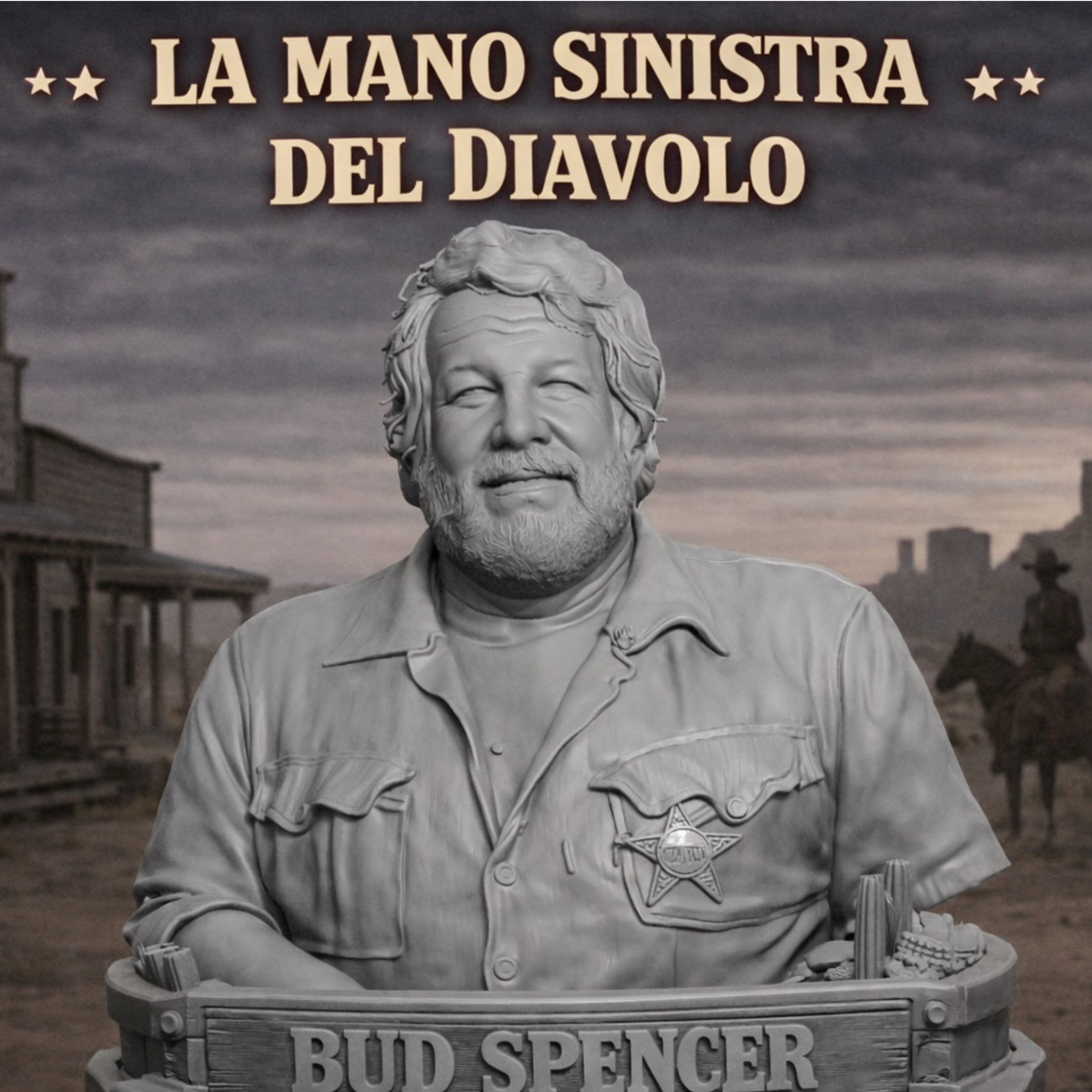 Bud Spencer – La Mano Sinistra del Diavolo | Busto in Resina