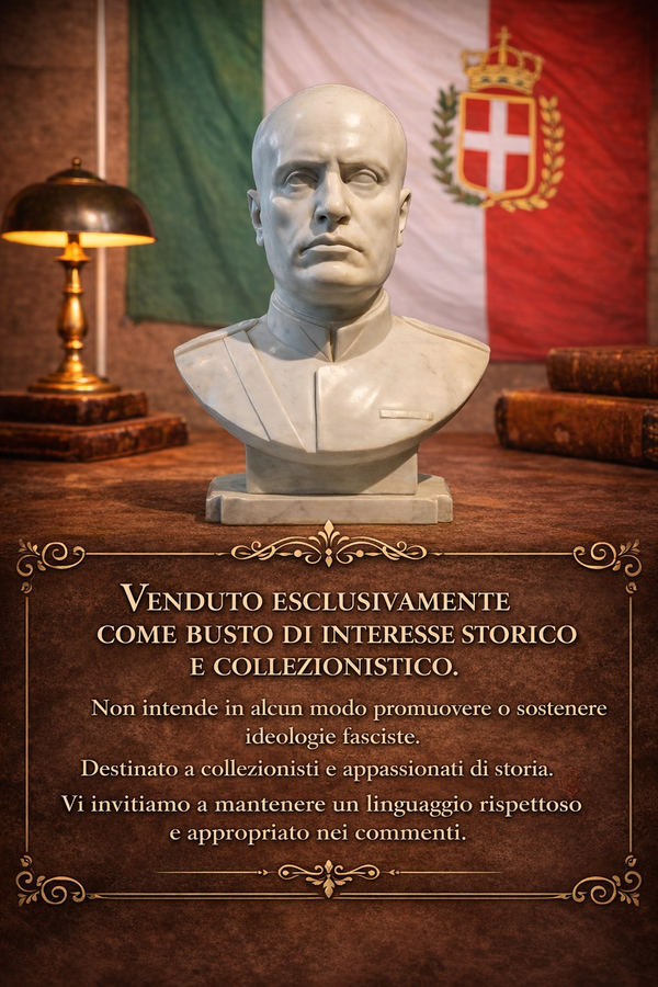 Busto Benito Mussolini