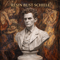 SCHIELE – Scolpito per te in Resina o PLA Effetto Marmo