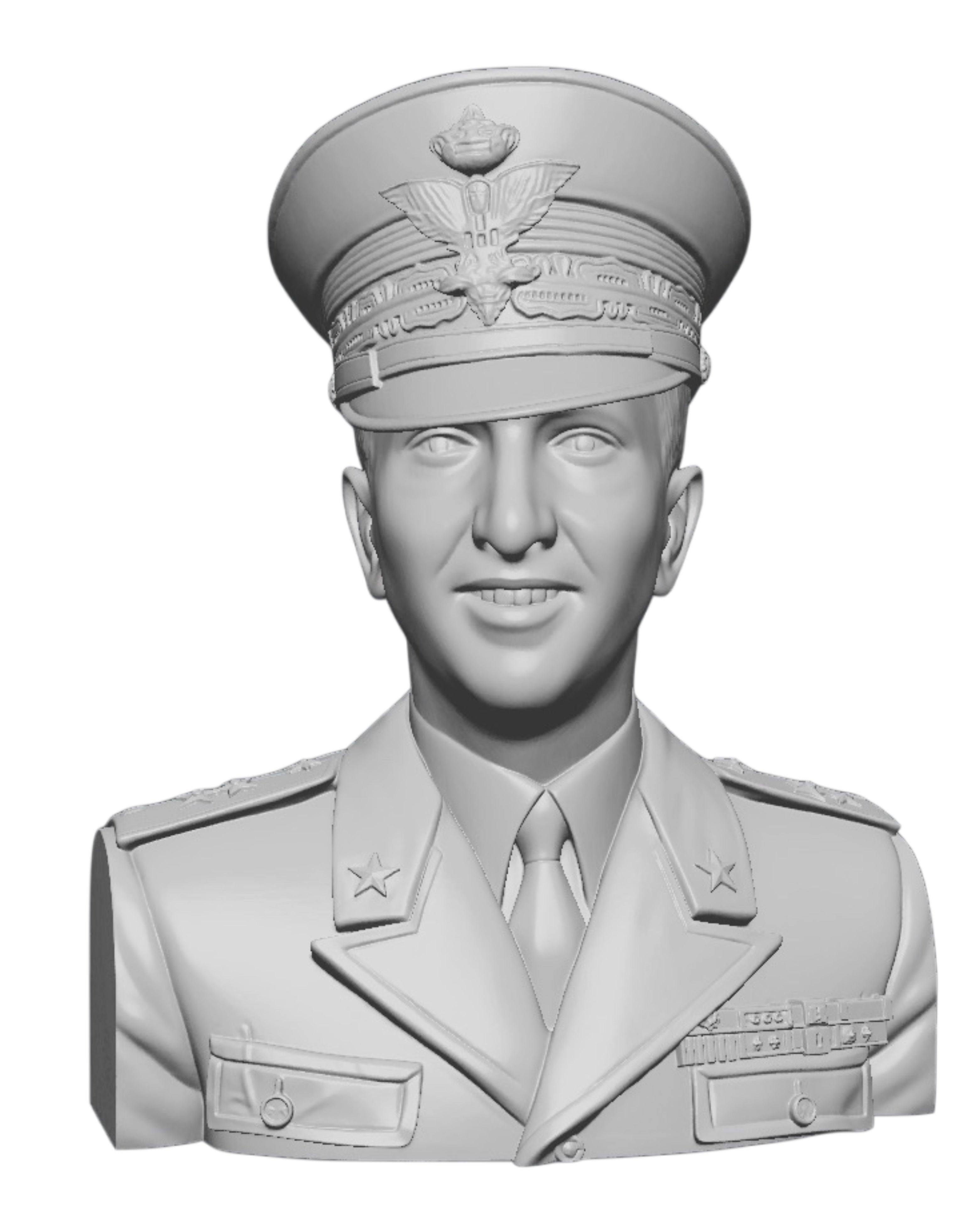 Busto Umberto II in Resina – Alta Definizione