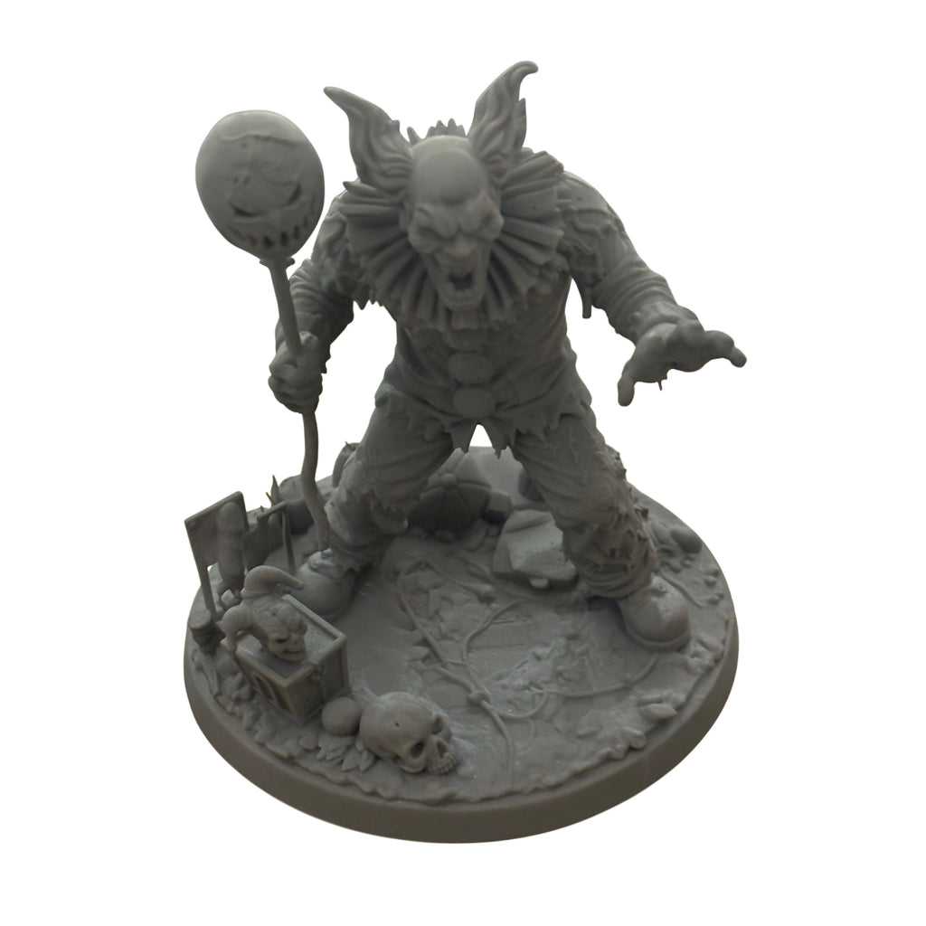 🎈 Verfluchter Clown – Horror-Miniatur aus Harz