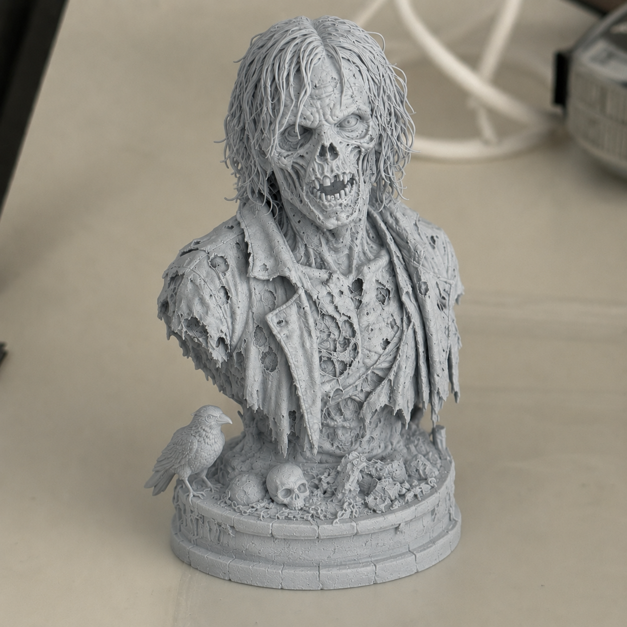 Ravenhollow – Busto Horror Ultra Dettagliato in Resina