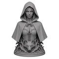 Lunara – The Red Hood | Busto Fantasy in Resina