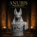 Busto Anubi – Resina Grigia Alta Definizione
