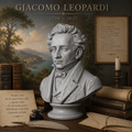 Busto Storico Giacomo Leopardi – in Resina o PLA Effetto Marmo