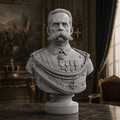 Busto Umberto I – Alta Definizione in Resina
