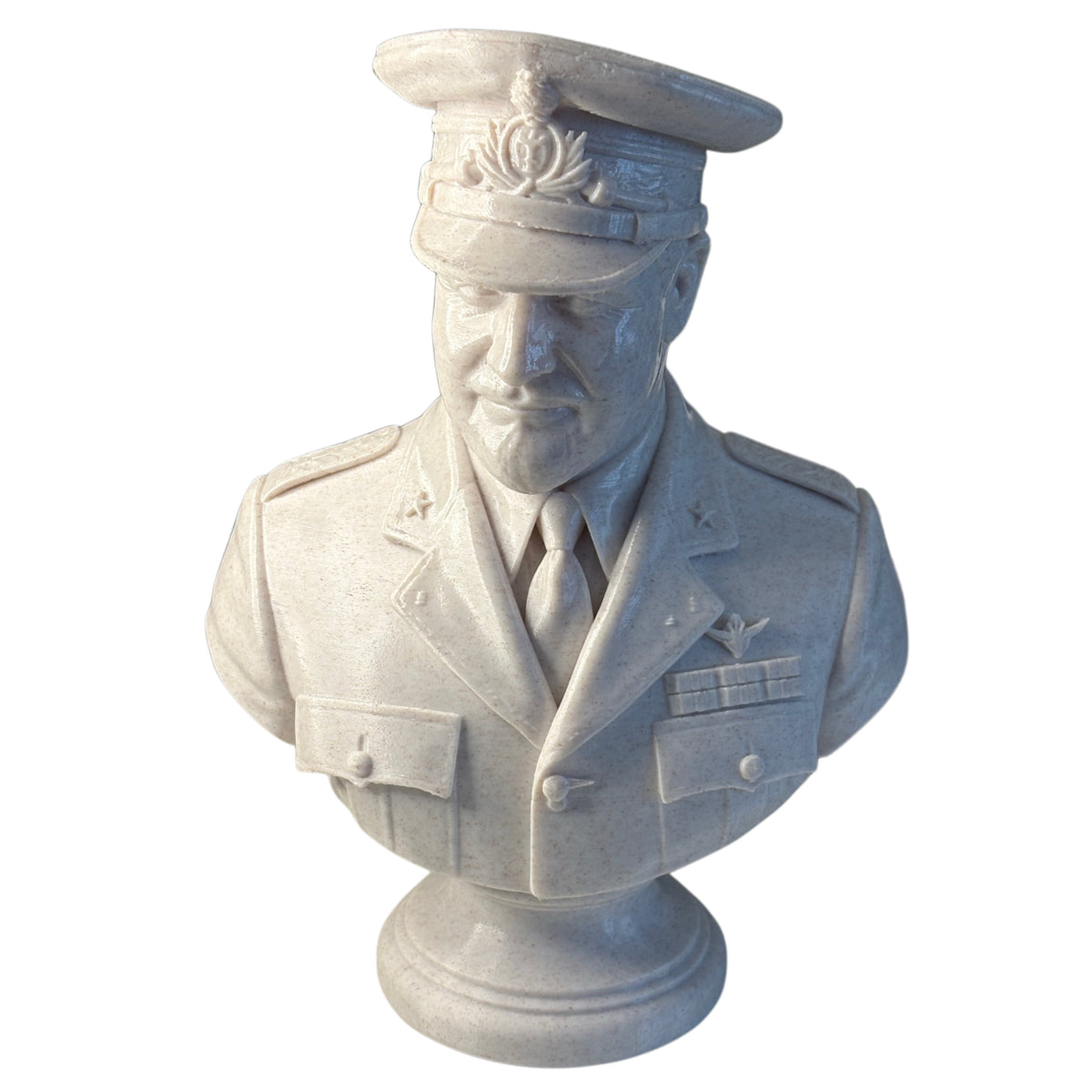 Busto Italo Balbo – Resina o PLA Effetto Marmo