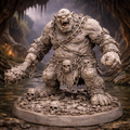 Brutaler Oger – Fantasy-Miniatur